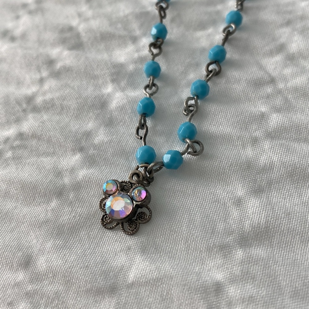 Disney Couture Mickey Mouse Iridescent Necklace